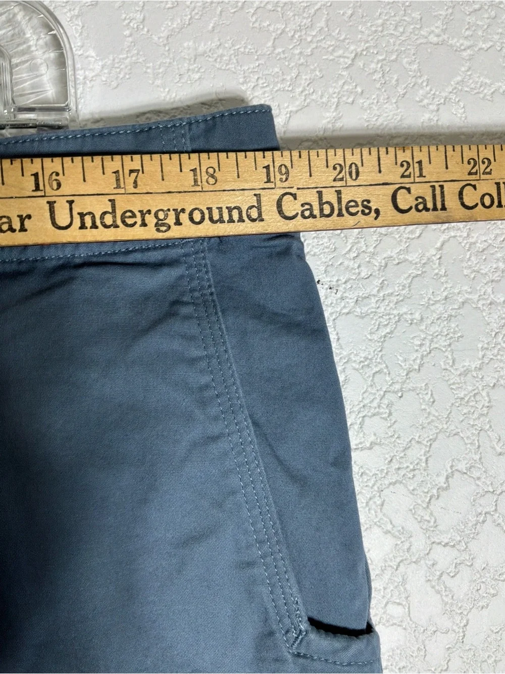 Men's 511 Tactical Blue Chino Shorts Size 38